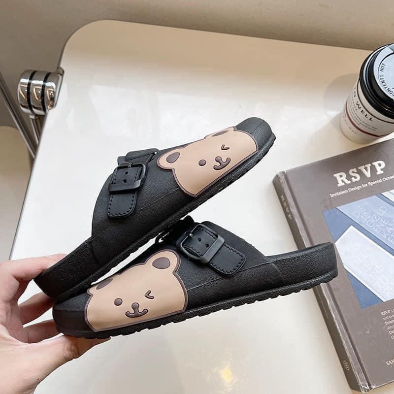 [FREESHIPMAX/HOÀN TIỀN MAX] Dép Nữ Hình Gấu Siêu Cute