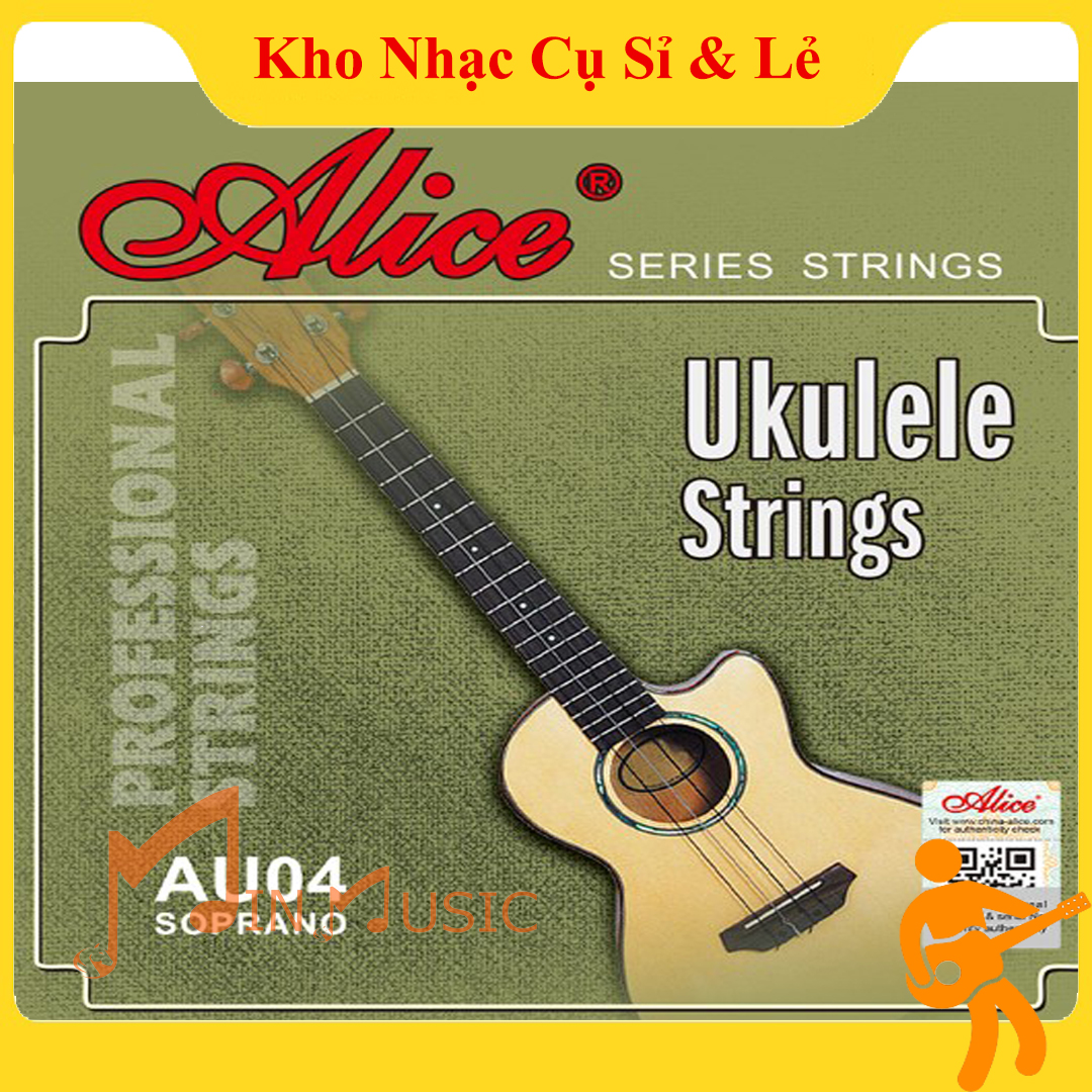 Dây đàn ukulele  Alice AU04