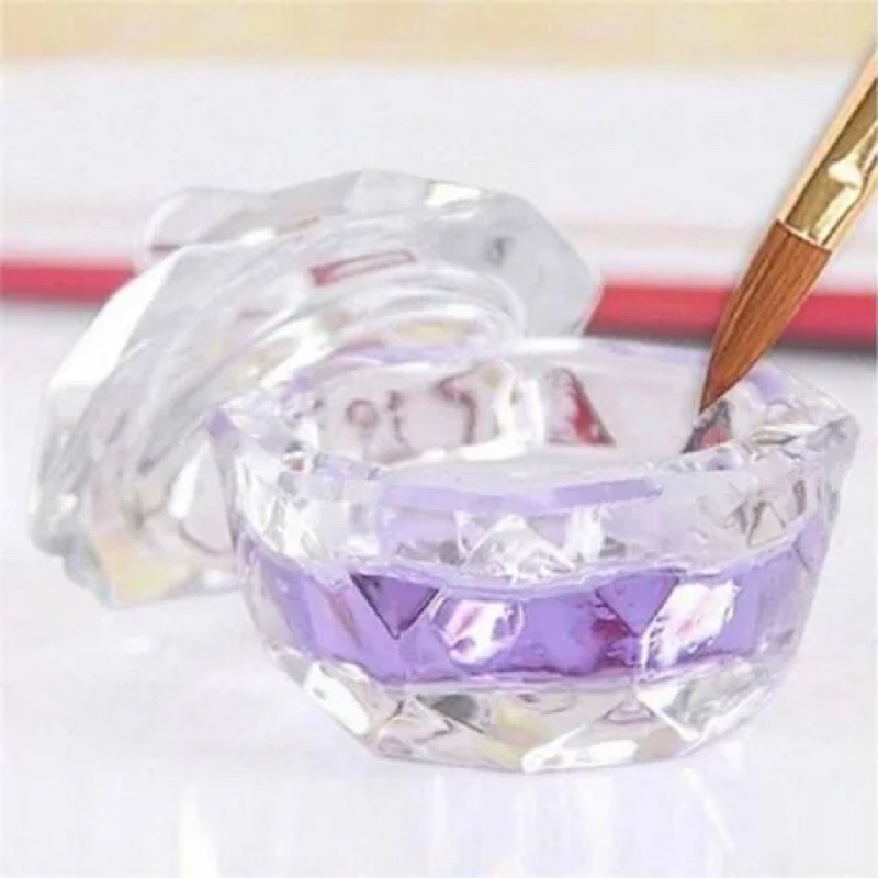 Chén đựng nước làm Nail có nắp đậy chuyên dụng