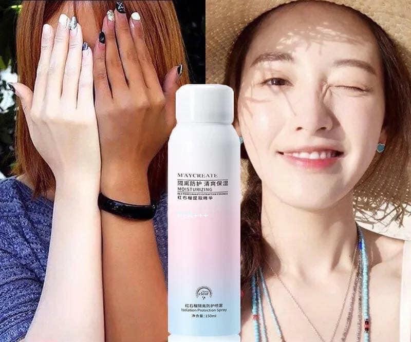 [HCM]Xịt Chống Nắng Make Up Phun sương Maycreate SPF 35+ 150ml