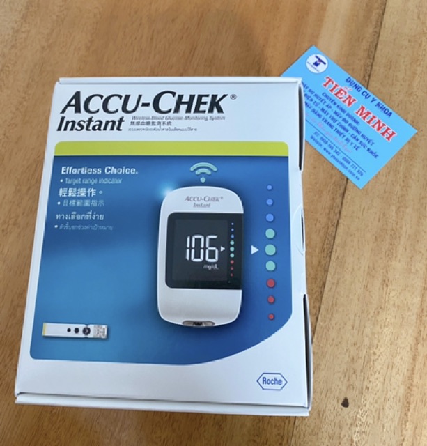 Máy Đo Đường Huyết Accu-Check Instant