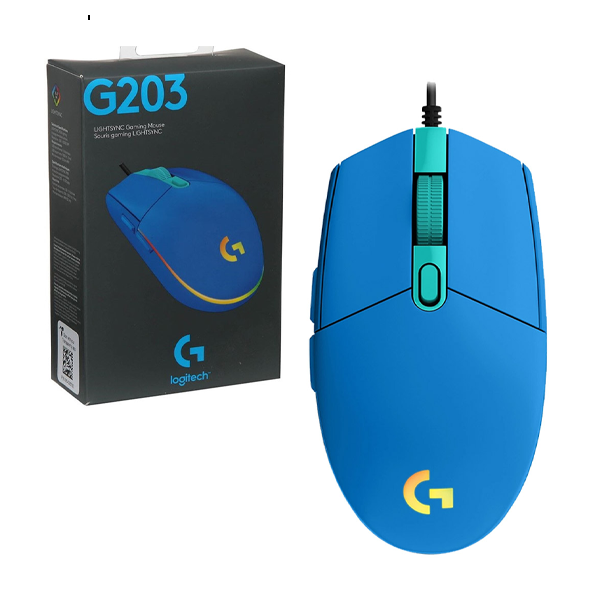 Chuột chơi game Logitech G203 LIGHTSYNC RGB