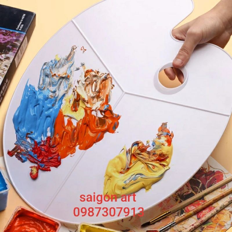 [HCM]KHÂY PHA MÀU PALLET PHA MÀU 30*42CM