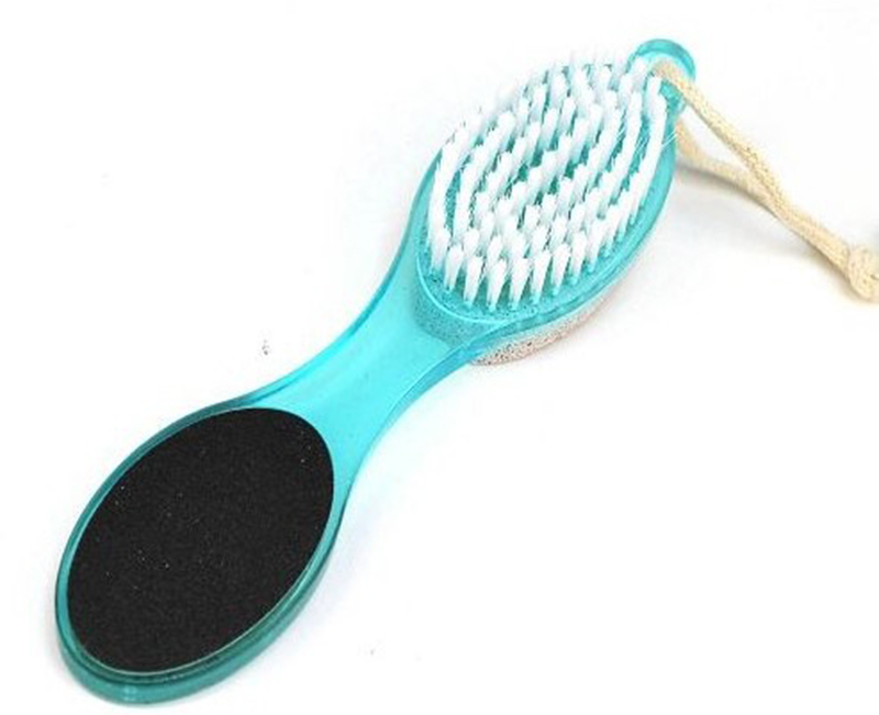 Combo 2 Dụng Cụ Chà Gót Chân 4 Mặt - Đá Chà Chân Bọt Biển - Chà Gót Chân Tẩy Da Chết Tại Nhà , Mài Gót Chân Bọt Biển 4 Trong 1 Tiện Ích