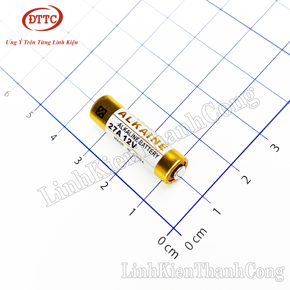 Pin 12v 27a dùng cho remote rf