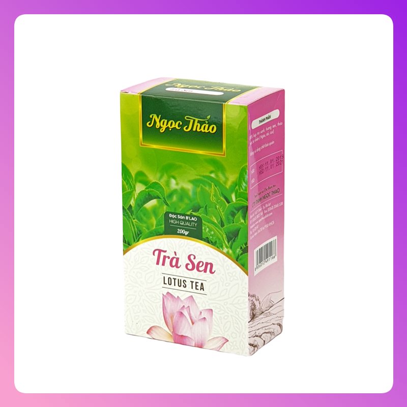 Hộp Trà Sen Ngọc Thảo 200 gr