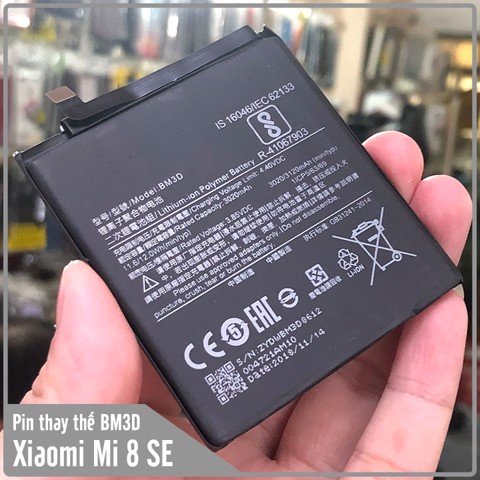 Thay pin Xiaomi Mi8 SE BM3D