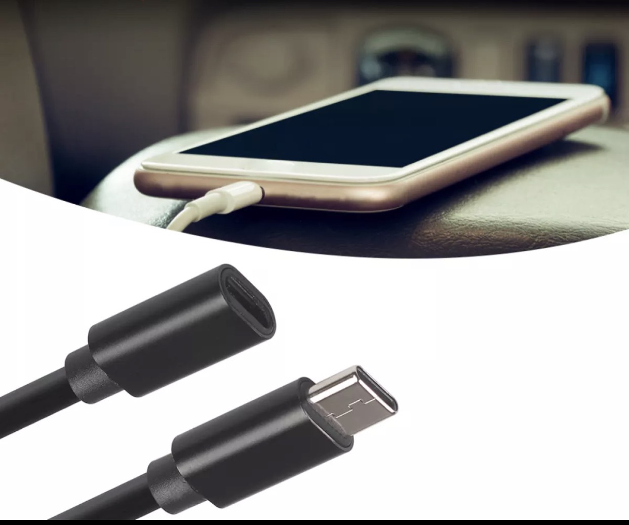 Cáp Nối Dài Type C (USB 3.1) chiều dài 0.5M/1M/1.5M