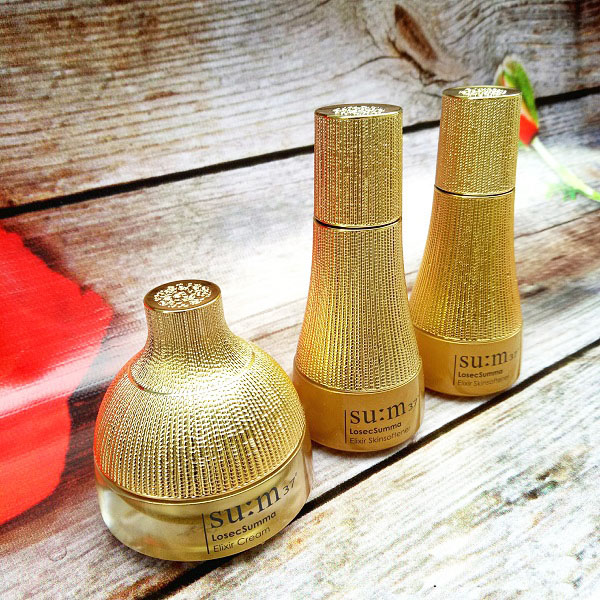 Sét dưỡng mini tái sinh da cao cấp Su:m37 Losec Summa Elixir Gift Set (3 sản phẩm)-VIFASHOP