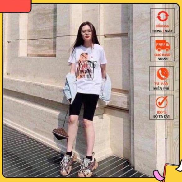 [Hàng loại 1] Quần legging đùi cuộn tím siêu Hot