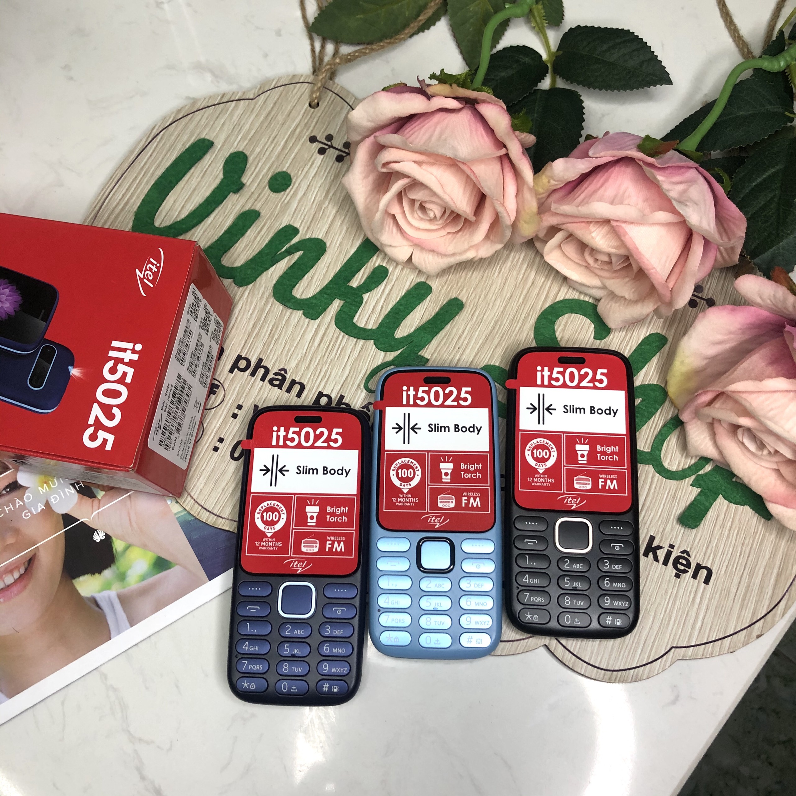 Điện thoại itel it5025 mới Fullbox Bảo hành 12 tháng