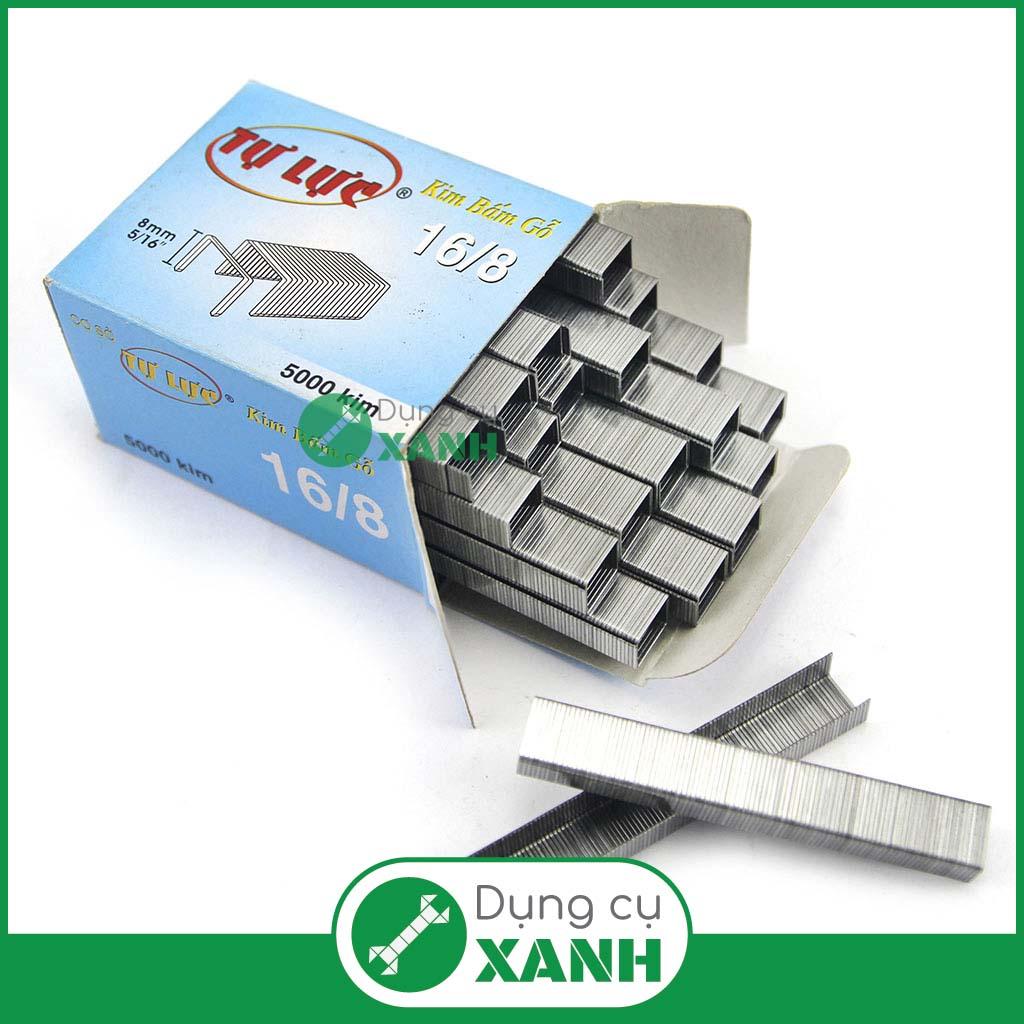 Ghim bấm gỗ cỡ 16/8 với 5000 ghim dùng cho kìm bấm ghim