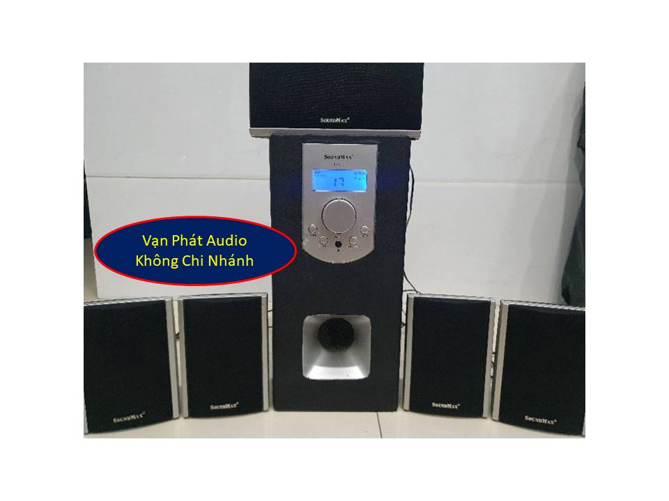 Loa SoundMax B50 5.1 qua sử dụng ( TẶNG DÂY 3.5 NGHE ĐIỆN THOẠI )
