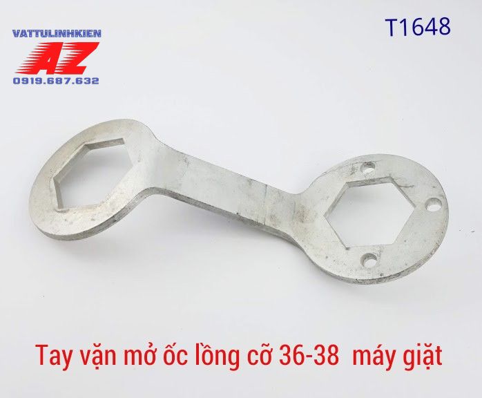 Tay vặn mỏ ốc 36,38 lồng máy giặt cửa đứng