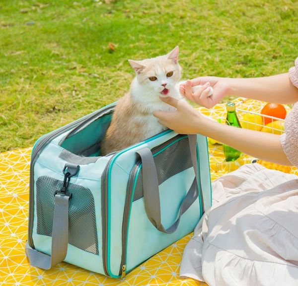 Túi vận chuyển chó mèo hàng thiết kế cao cấp vải dệt mật độ cao siêu bền nhiều màu sắc