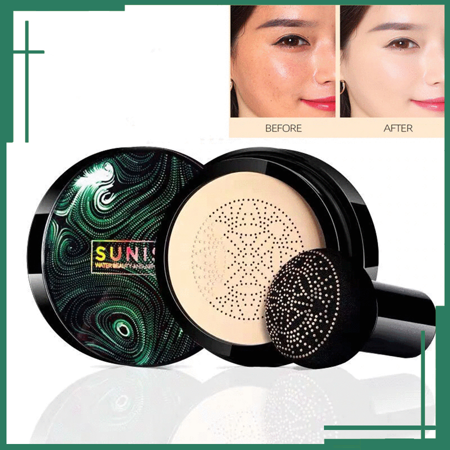 [HCM][Hàng Chính Hãng] PHẤN NƯỚC KIỀM DẦU SUNISA TẶNG KÈM MÚT TÁN NỀN PHẤN NƯỚC CÓ ĐỘ CHE PHỦ CAO LÂU TRÔI MỊN DA 20g [hàng nội địa Trung]