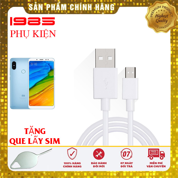 Cáp sạc nhanh xiaomi redmi note 5 note 5 plus