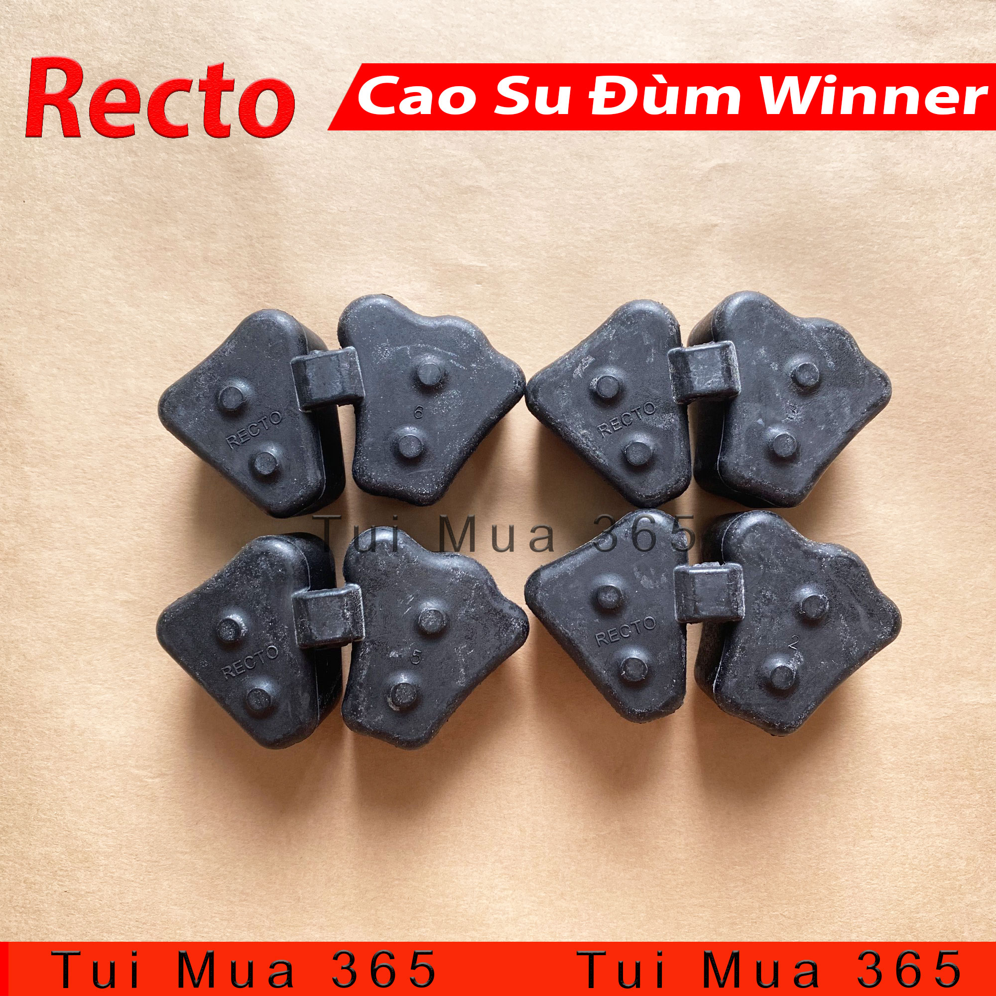 [HCM]Cao su đùm Recto cho Winner 150 - Made in Thailan