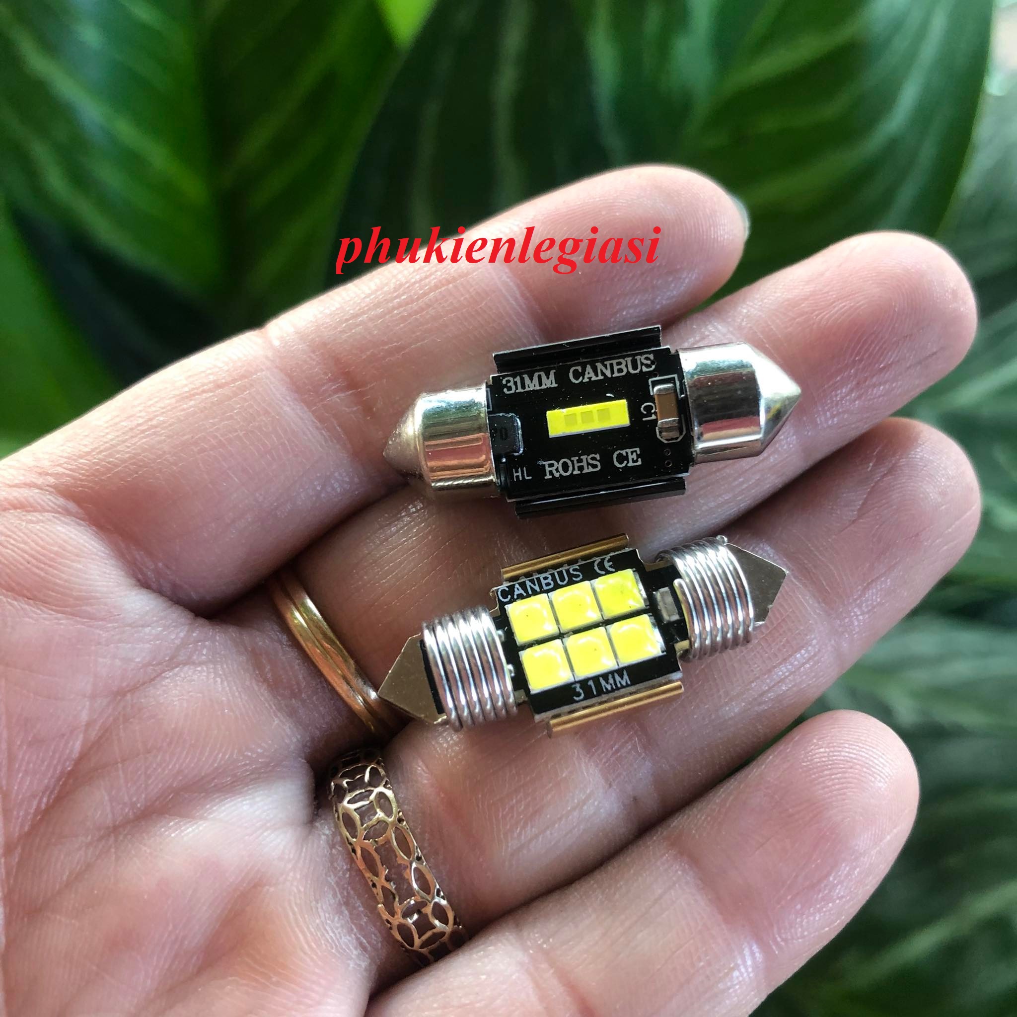 Bóng đèn trần ô tô LED trần xe hơi chip 3030 và chip CPS siêu sáng