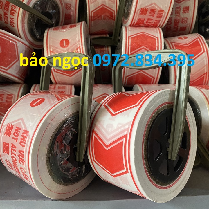 Cuộn dây rào cảnh báo khu vực cấm vào( 5 cuộn)