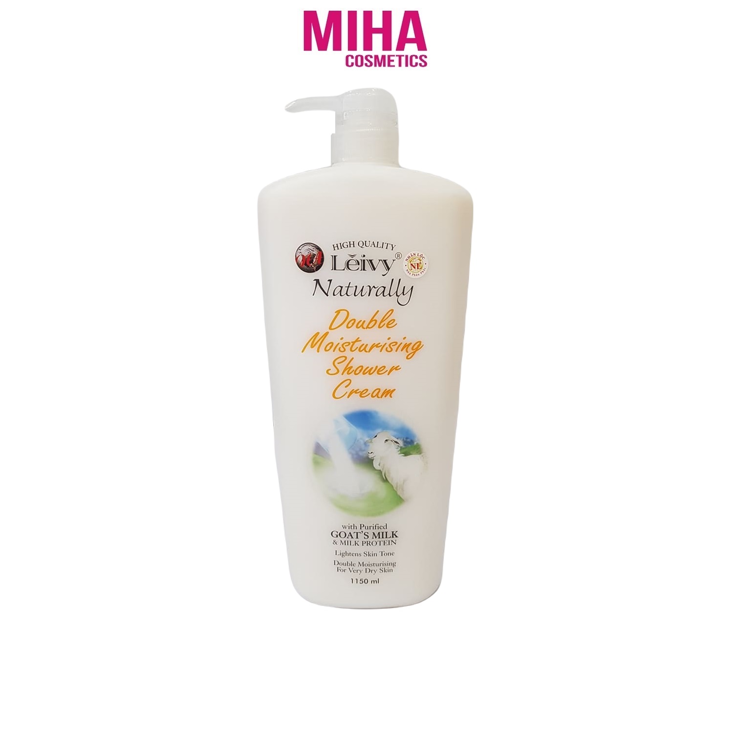 Sữa Tắm Dê LEIVY Nhân Lộc 1150ml Malaysia