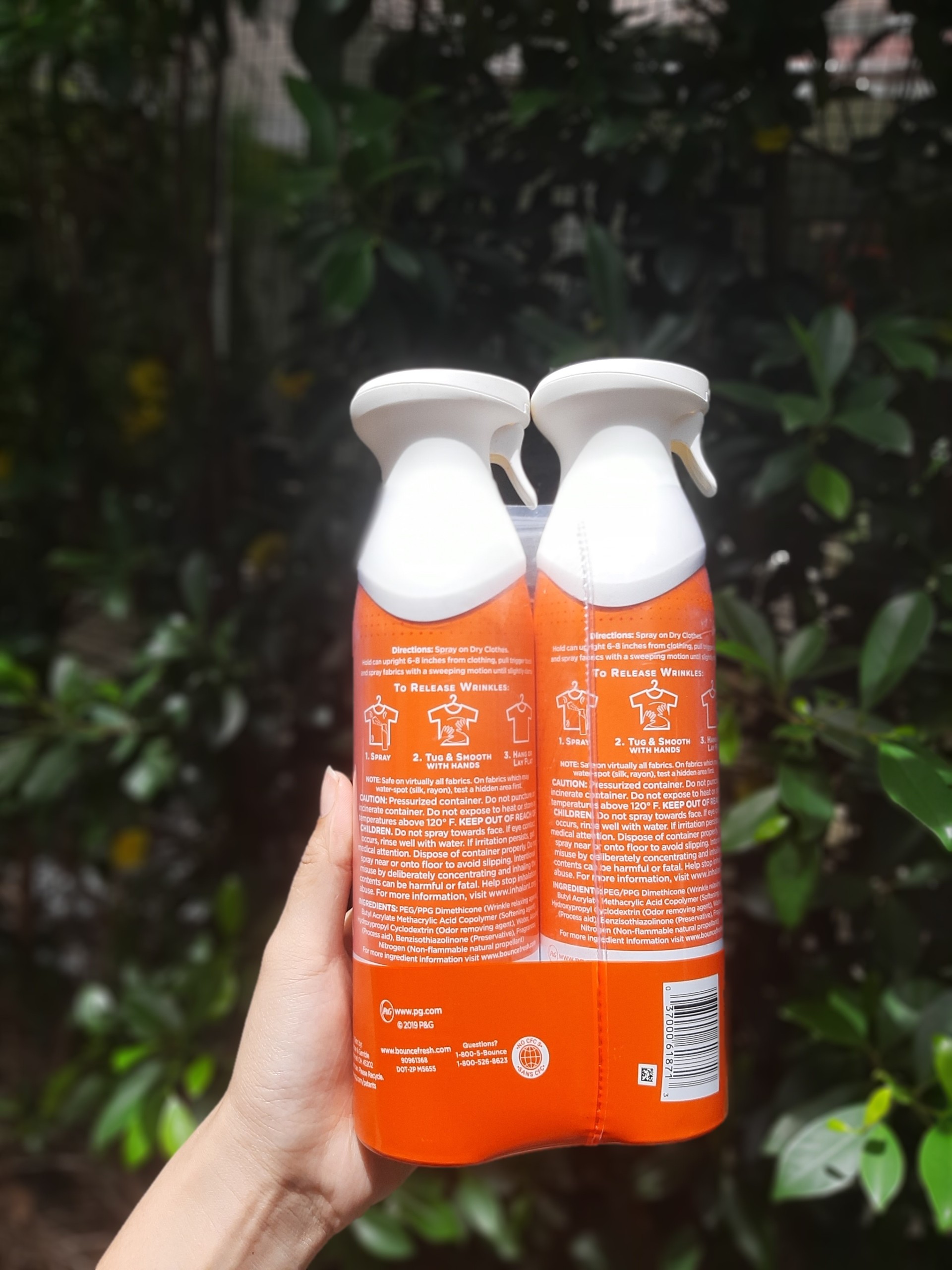 [HCM]Xịt thẳng và thơm quần áo Bounce 3 in 1