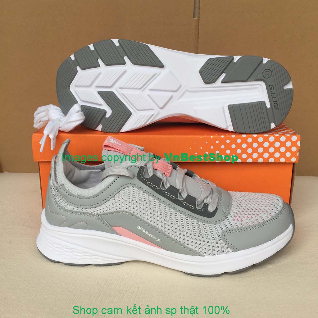 [Mẫu Mới] Giày Thể Thao Nữ Bitis Hunter Core - Checkmate Collection HSW000100XAM (Xám)
