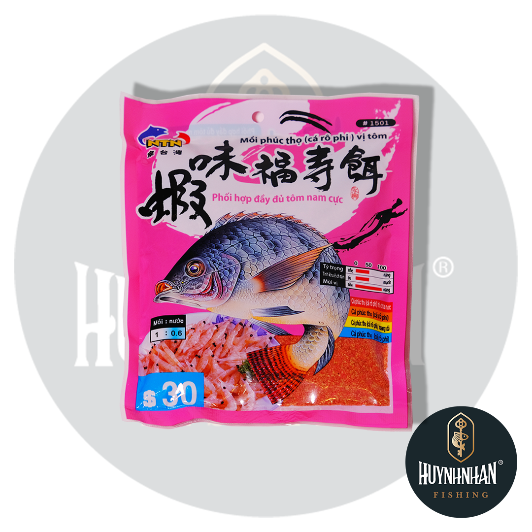 Mồi Rô Phi Tôm NTN #1501 - Gói 130gr