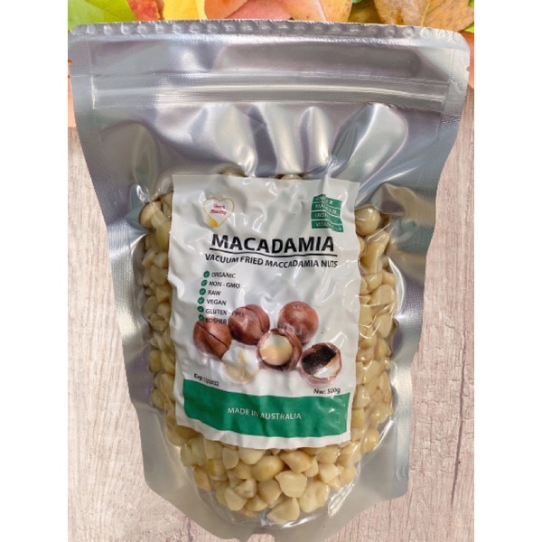 Nhân macca Đăk lăk 500g (loại bể)