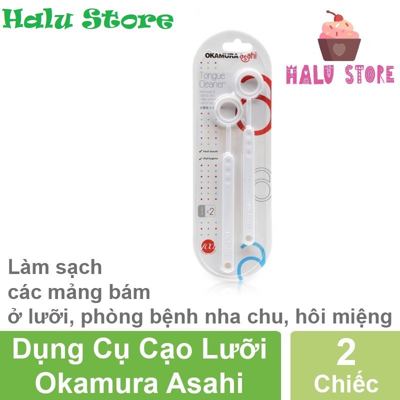 Dụng cụ cạo lưỡi Asahi - Nhật Bản