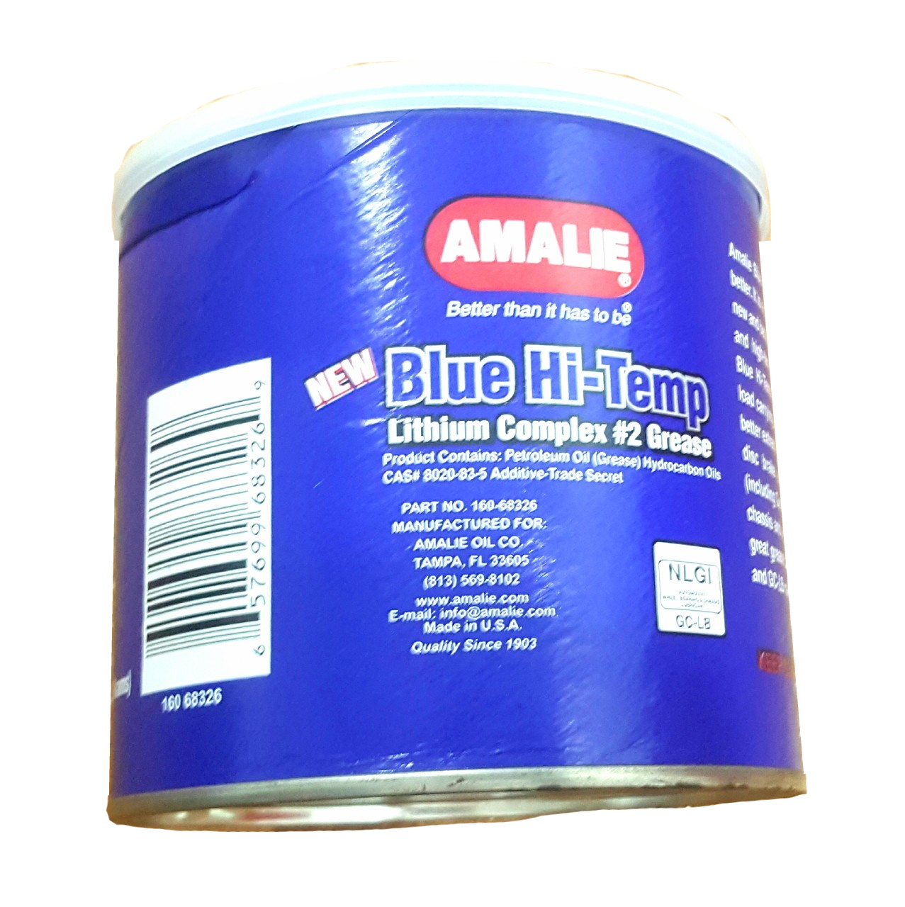 [HCM][MỠ BÒ XANH NHẬP KHẨU MỸ] AMALIE GREASE BLUE HI-TEMP GREASE NLGI # 2 05 KG