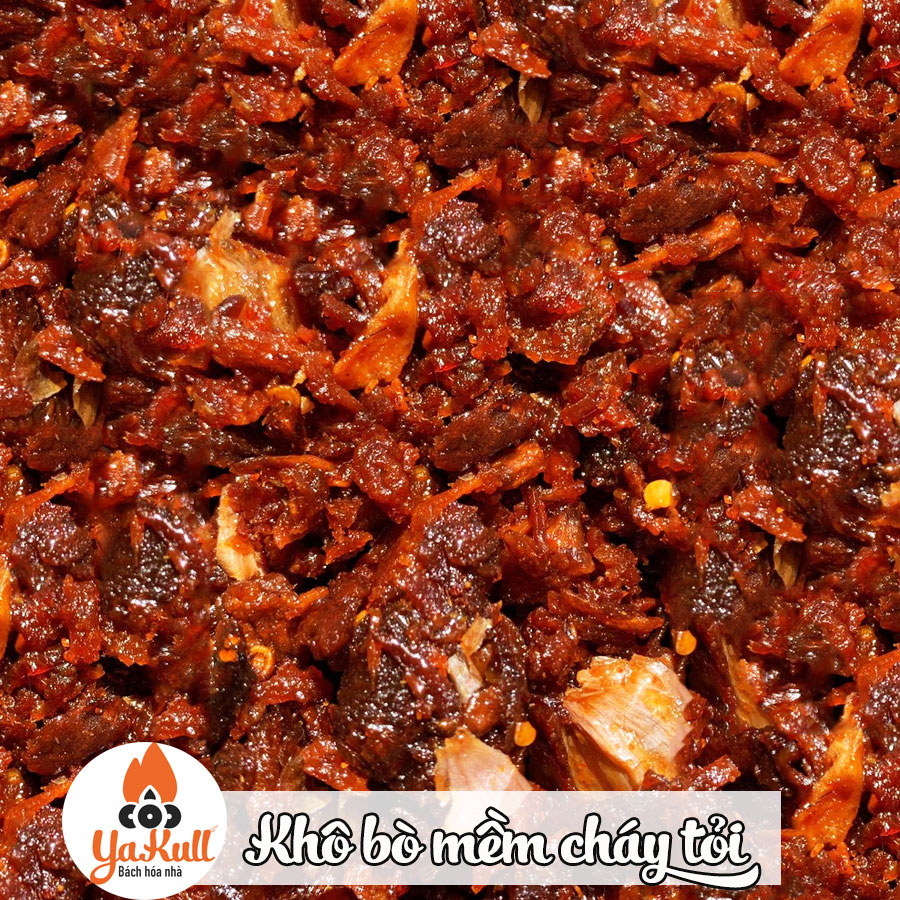 Khô Bò Mềm Cháy Tỏi | LOẠI NGON |