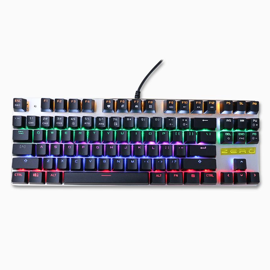 Bàn phím ZERO TKL Led Rainbow