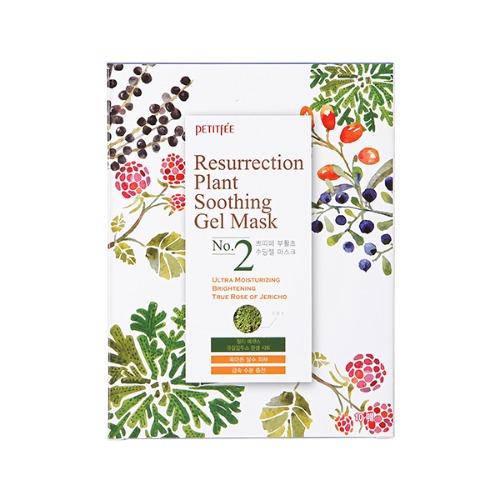 Mặt nạ mặt PETITFEE Resurrection Plant Soothing (hộp 10 gói)