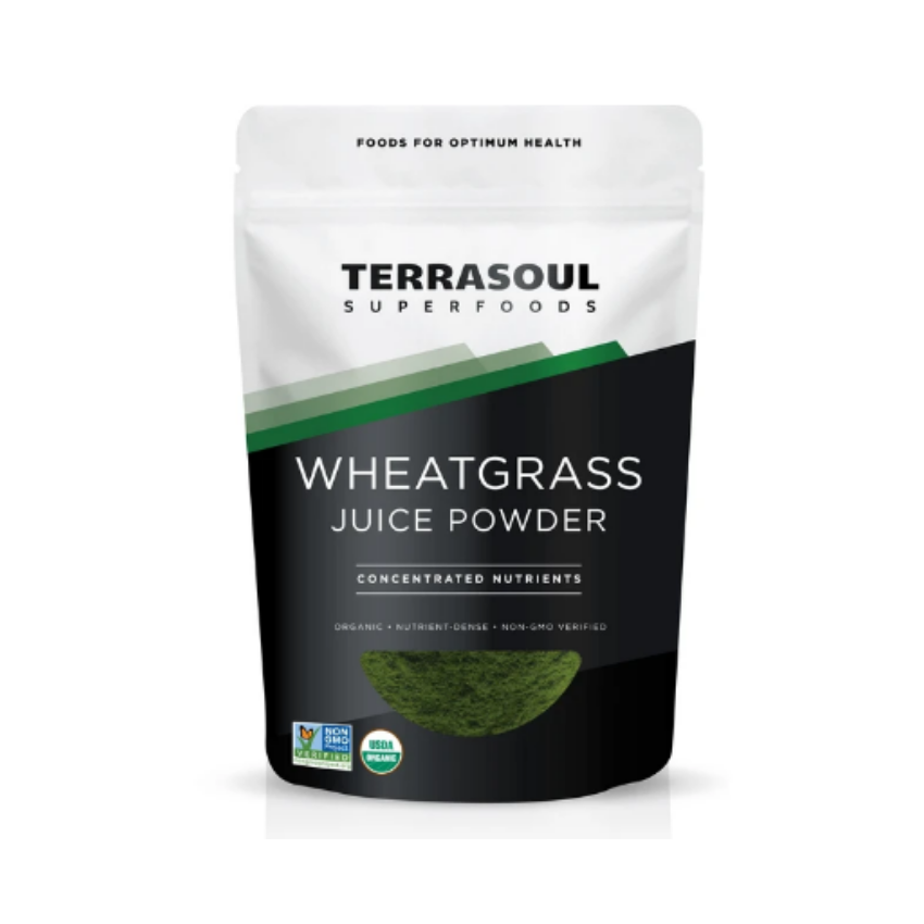 [HCM]Bột nước ép cỏ lúa mì wheatgrass terrasoul hữu cơ 141g