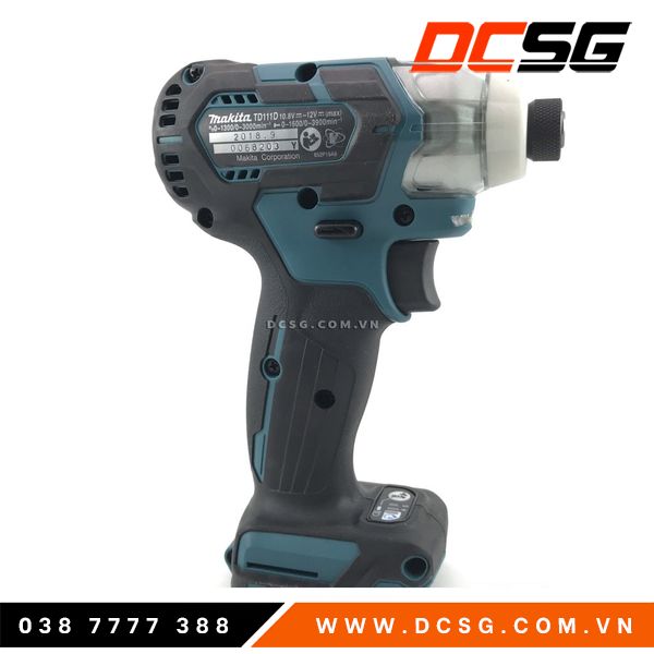 Máy vặn vít dùng Pin 12Vmax Makita TD111DZ (thân máy không pin sạc) | DCSG