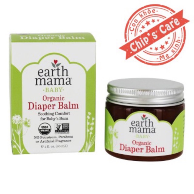 Kem Hăm Organic Earth Mama Diaper