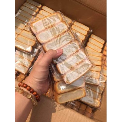 (HƯƠNG VỊ QUÊ) COMBO 2 BỊCH BÁNH XÀ LAM DỪA NƯỚNG (5 cái /bịch)