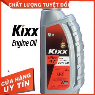 Nhớt Kixx ultra 20W50 nhập khẩu Hàn Quốc chai 800ml thumbnail