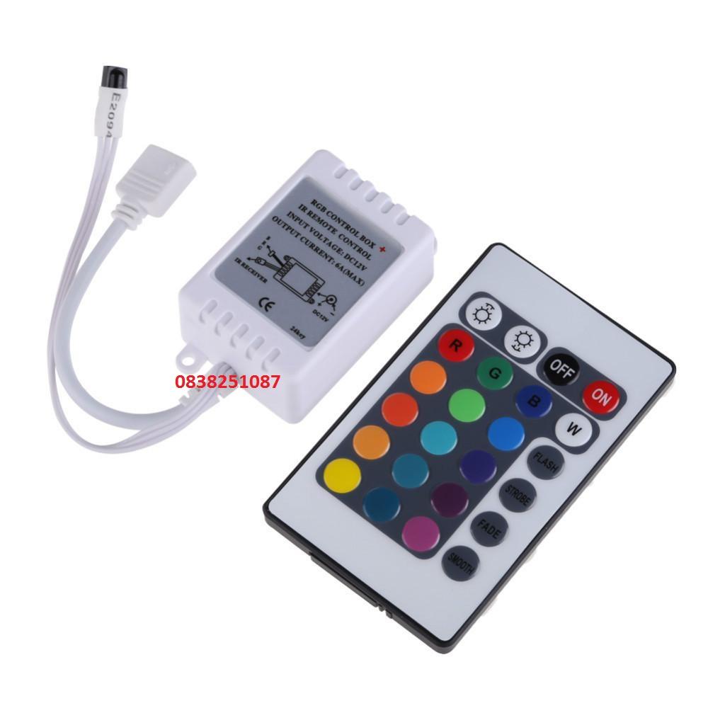 [HCM]Bộ điều khiển Led dây RGB đổi màu 5m