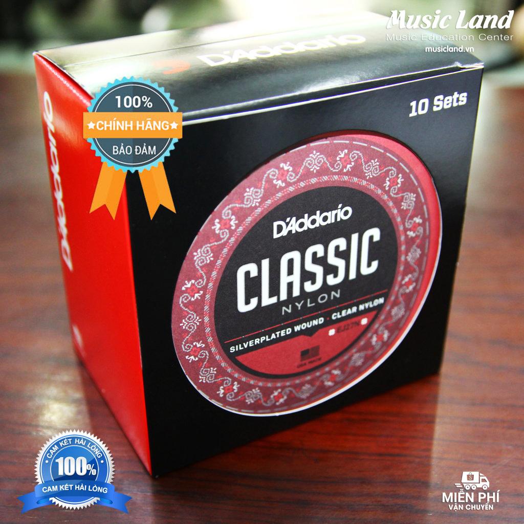 Dây Đàn Guitar Classic D'Addario EJ27N - Chính Hãng