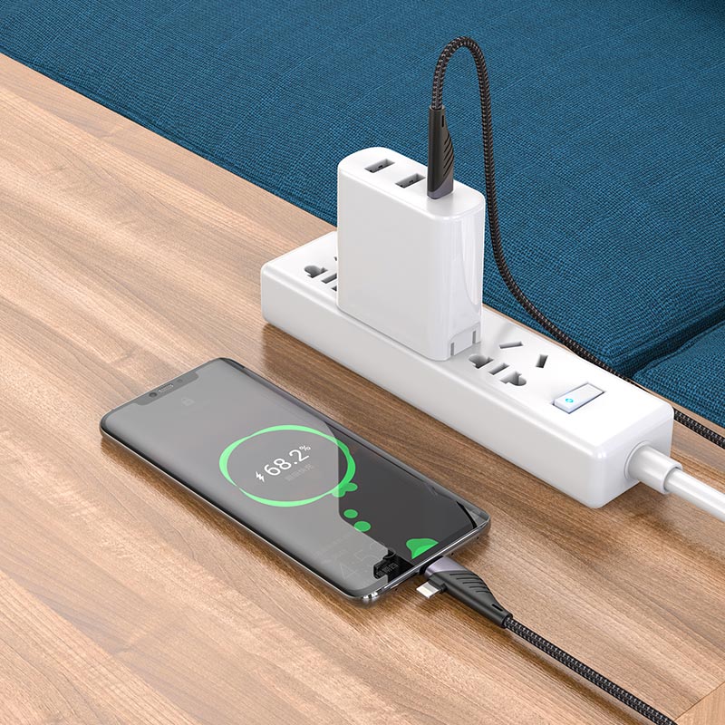Cáp Hoco U95 - 2in1 (Type C sang Type C/Lightning PD 20W)