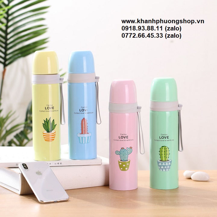 [HCM]bình giữ nhiệt - bình giữ nhiệt inox