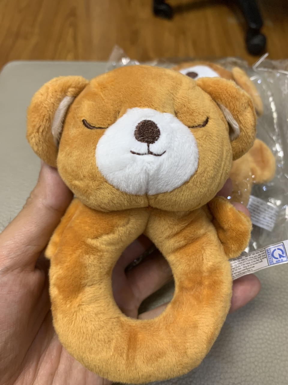 Gấu bông móc khoá hàng không cute