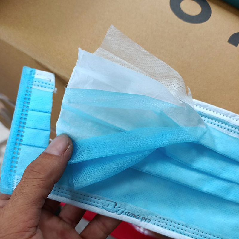 Khẩu Trang Y Tế 4 Lớp giấy Kháng Khuẩn