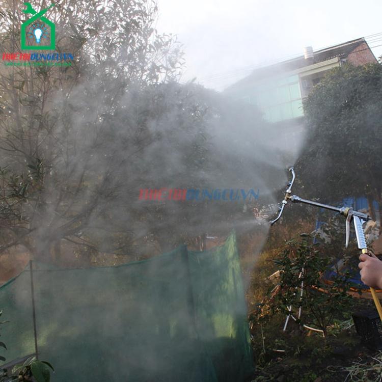 Tay cầm phun sương hình quạt 4 béc
