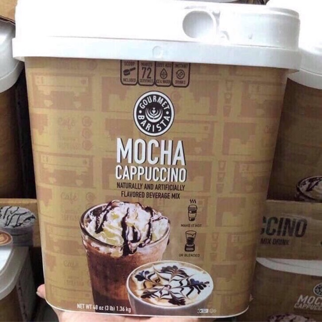 Cafe hòa tan Caffe D’Vita Mocha Cappuccino 1.8kg