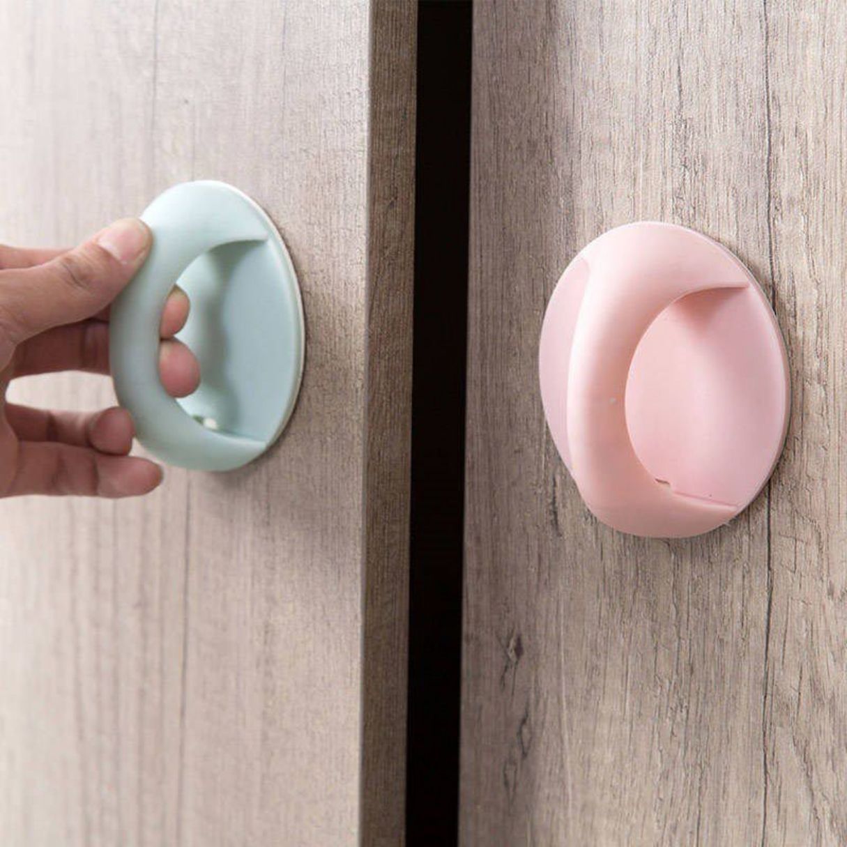 Tay nắm gắn cửa tủ ngăn kéo dán keo