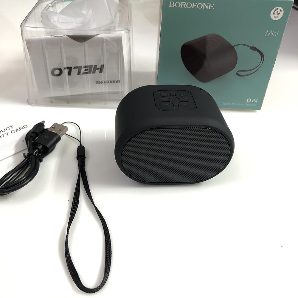 [HCM]Loa Bluetooth Borofone BP4 mini nghe nhạc 10 giờ Bluetooth V5.0
