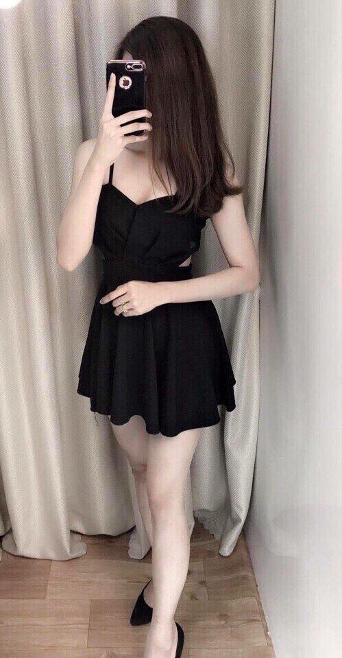 Đầm Nữ 2 Dây Chiết Eo Siêu Xinh UZU.STORE